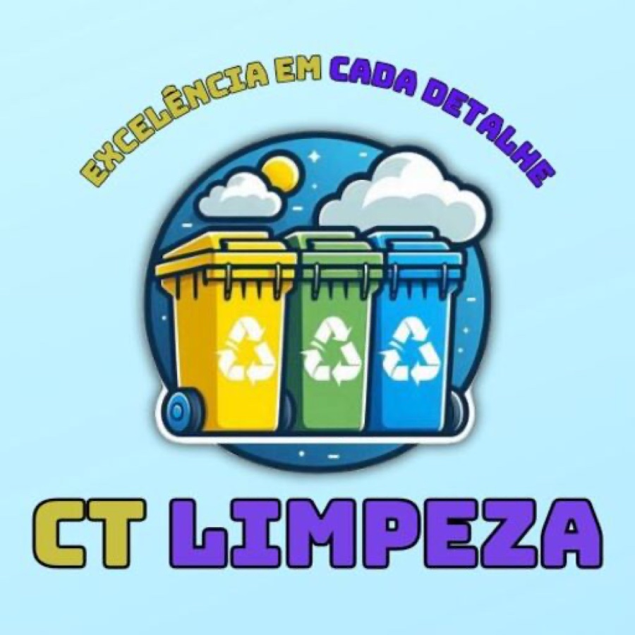 Logótipo da CT Limpeza - excelência em cada detalhe